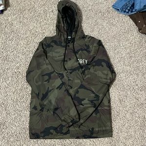 boys camp OBEY windbreaker